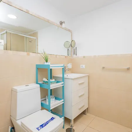 Apartamento A 20 m a pie de la playa Las Canteras Salvador Cuyas